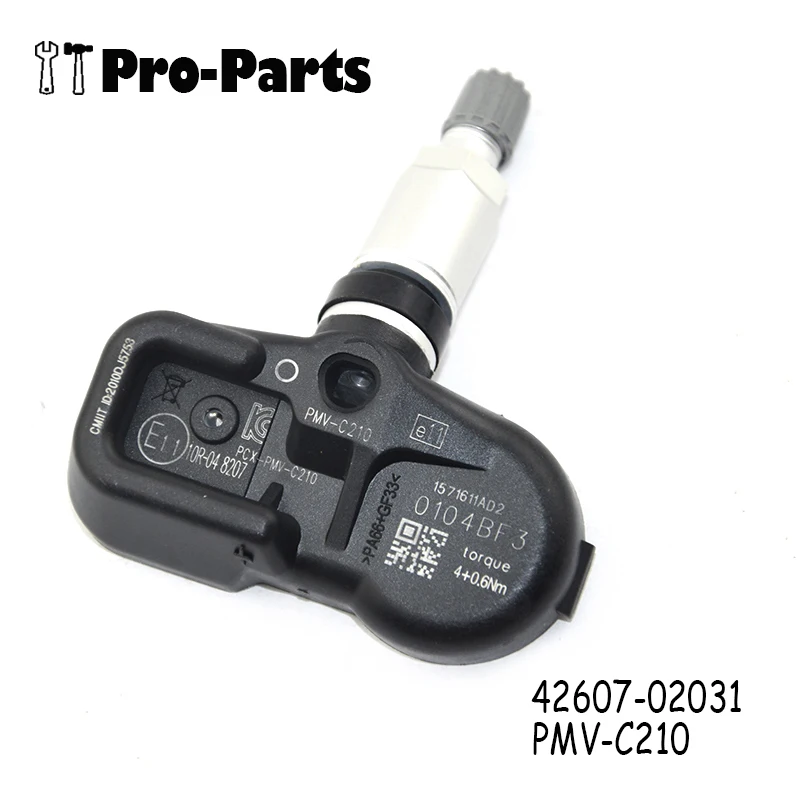 42607-02031 PMV-C210 TPMS Tire Pressure Monitor Sensor For Toyota Camry Corolla RAV4 IV Sequoia FJ Land Cruiser 200 Prado 433Mhz