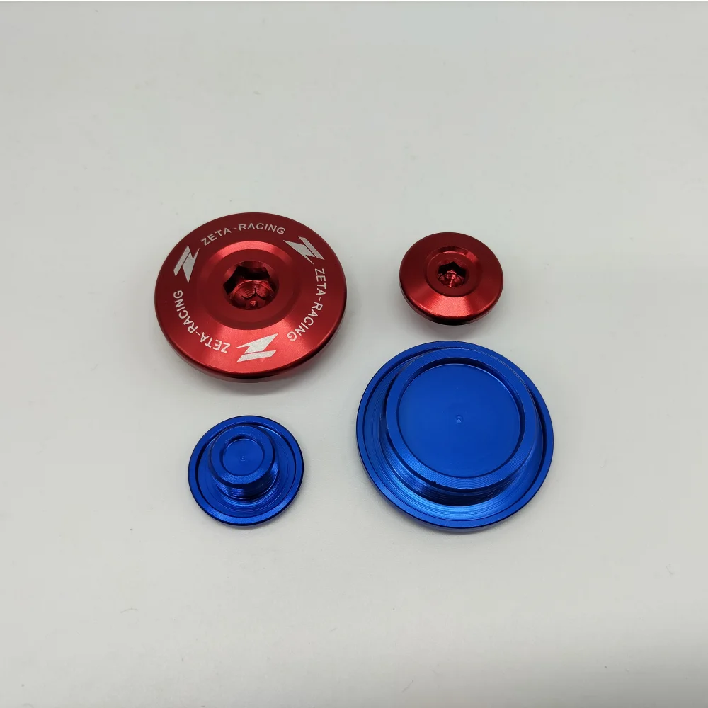 FOR YAMAHA XTZ125 XTZ 125 2003-2012 Motorcycle Accessories CNC Engine Cover Hole Decorative Plug.