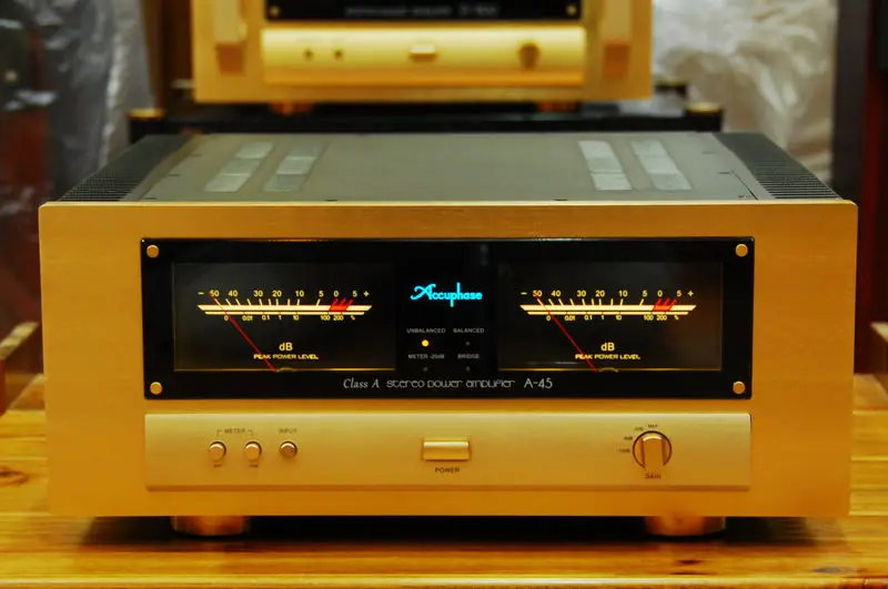 

The Latest 1:1 Copy/Study Accuphase A45 Direct Engraving Circuit, Seiko-made Pure Class A Power Amplifier 90W*2