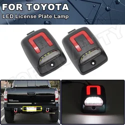 2PCS LED License Plate Lights For Toyota Tacoma 2005 2006 2007 2008 2009-2015 Tundra 2000-2013 No Error Car LED White Auto Lamp