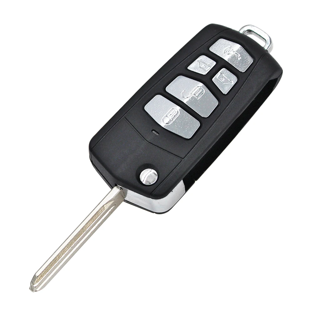 Modified 5 Buttons Flip Folding Remote Key Shell Case Upgrade for KIA Sedona Grand Carnival for Hyundai enTourage