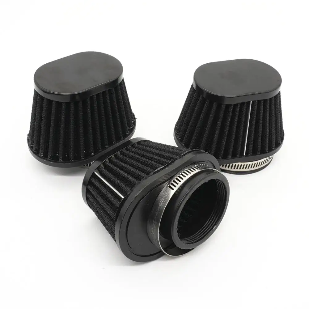 R-EP Motorcycle Air Filter 51mm 55mm 60mm Universal for Motorcycle & Racing Car Sport Air Intake Filter XH-UN073