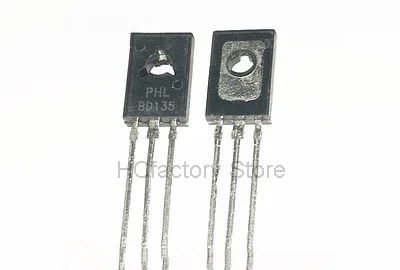 Original 50PCS BD135 + BD136 each 25PCS Transistor TO-126 PNP NPN Epitaxial Triode Transistor Wholesale distribution list