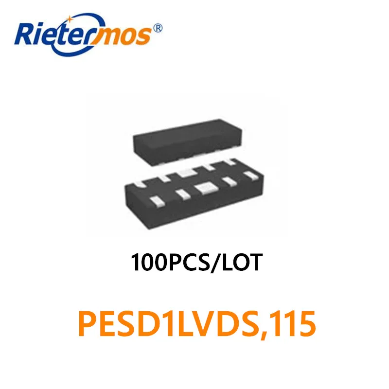 100pcs PESD1LVDS, 115 PESD1LVDS DFN2510-10L