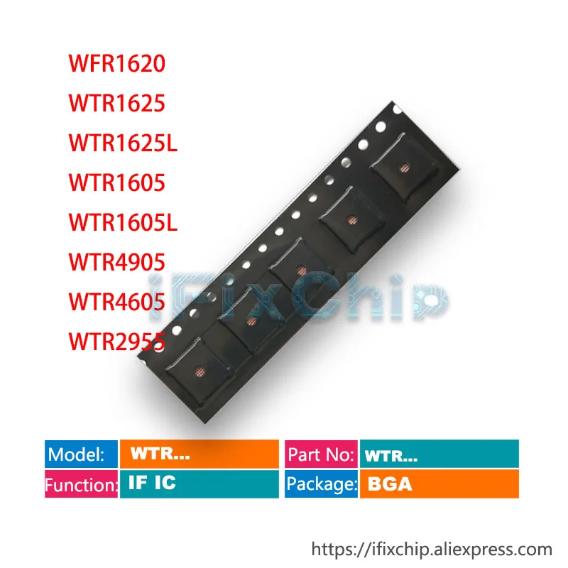 5pcs/lot WFR1620 WTR1625 WTR1625L WTR1605 WTR1605L WTR4905 WTR4605 WTR2955 Power IF IC PMIC Chip