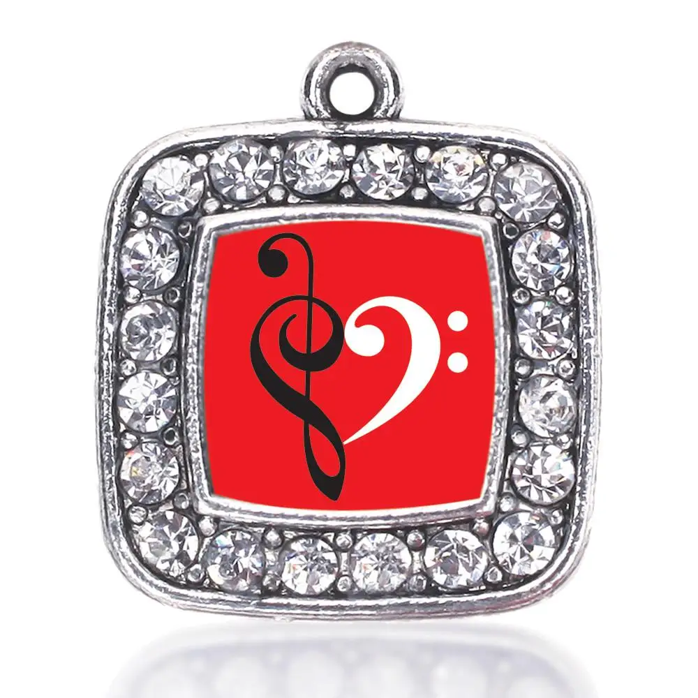 MUSIC IS LOVE MUSCULAR DYSTROPHY SQUARE CHARM