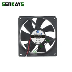 DC 8020 Fan 5V 12V 24V 80x80x20MM Oil Bearing Refrigerator fan Compressor Fan with 2pin