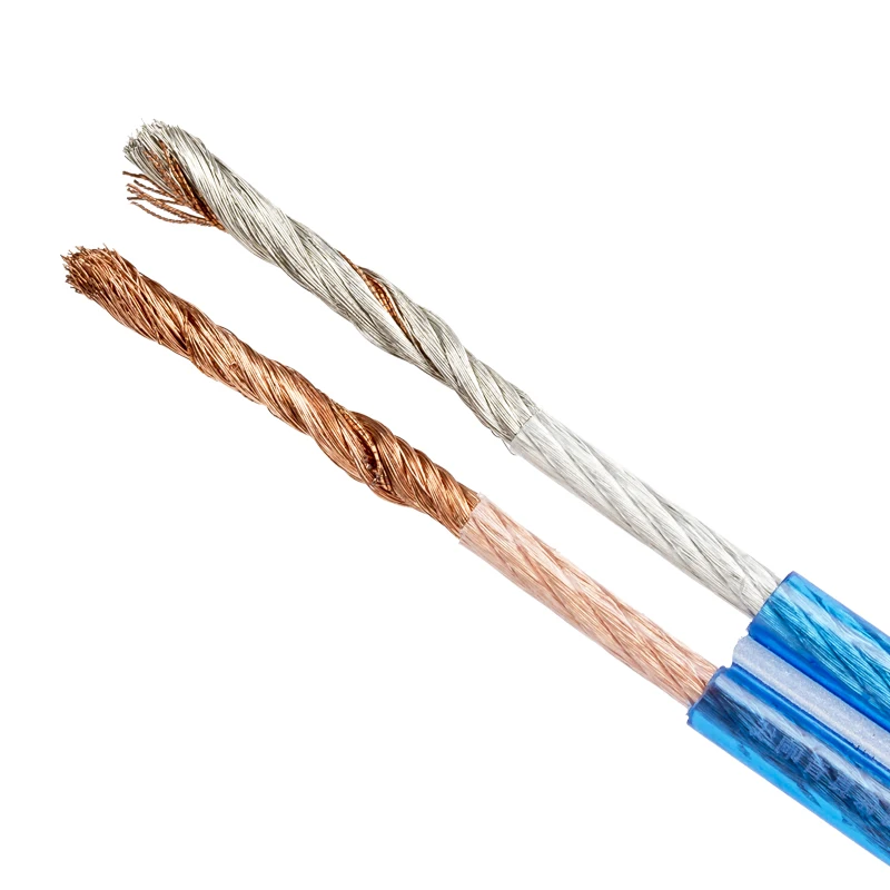 Choseal Hi-Fi Speaker Wire Speaker Pure Oxygen-Free Copper+Tinned Copper Home Theater Surround Speaker Cable