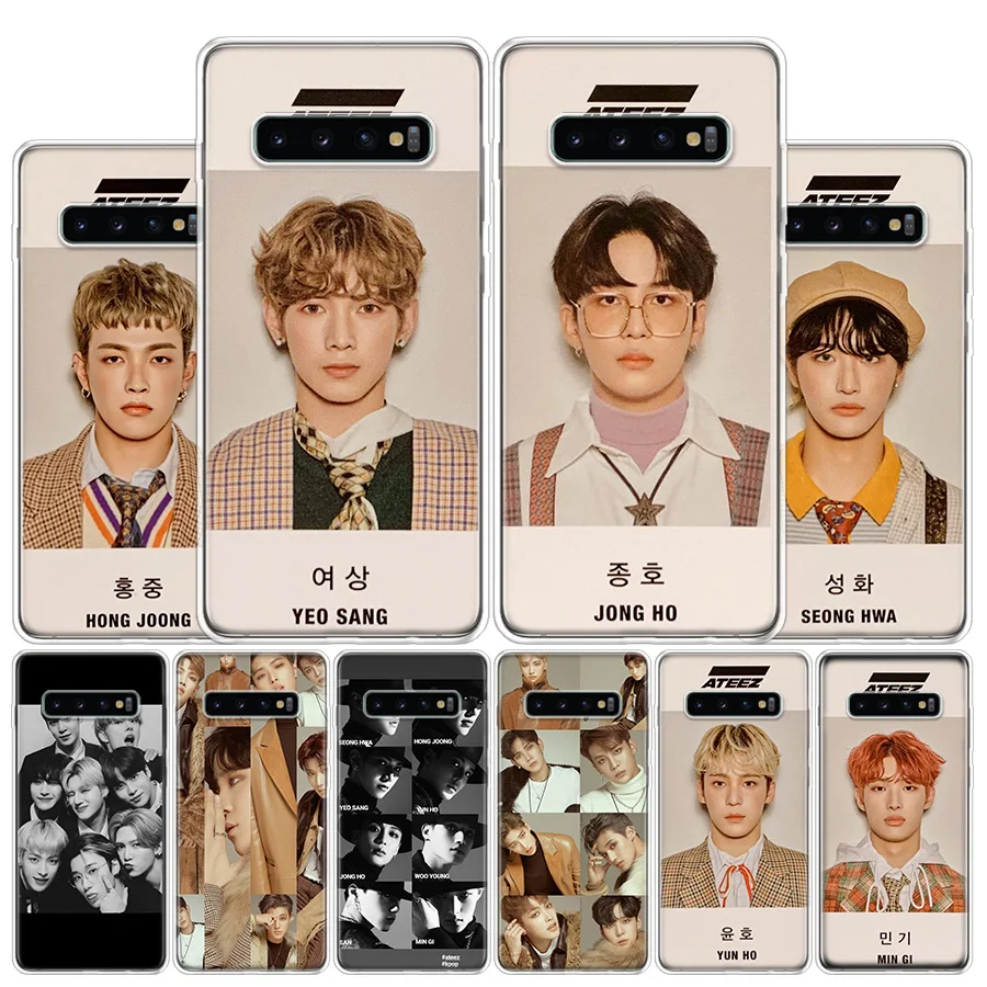 ATEEZ HongJoong SeongHWA Kpop Phone Case For Samsung Galaxy A50 A51 A70 A71 A40 A41 A31 A30 A21S A20E A10 A11 A6 A7 A8 A9 Plus +