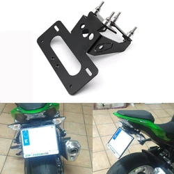 Soporte de placa de registro para motocicleta, kit eliminador de guardabarros, número de matrícula, compatible con Kawasaki Z900 2017-2024