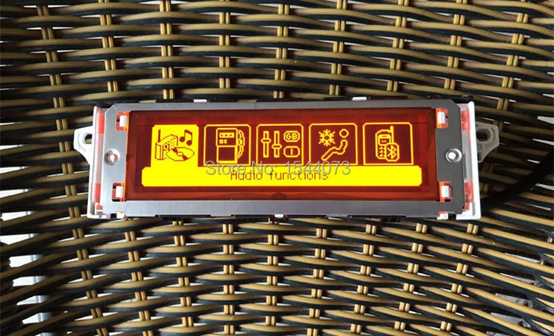 Red 5 Menu Screen Support French USB Dual-zone Air Bluetooth Display Monitor 12 Pin for Peugeot 307 407 408 citroen C4