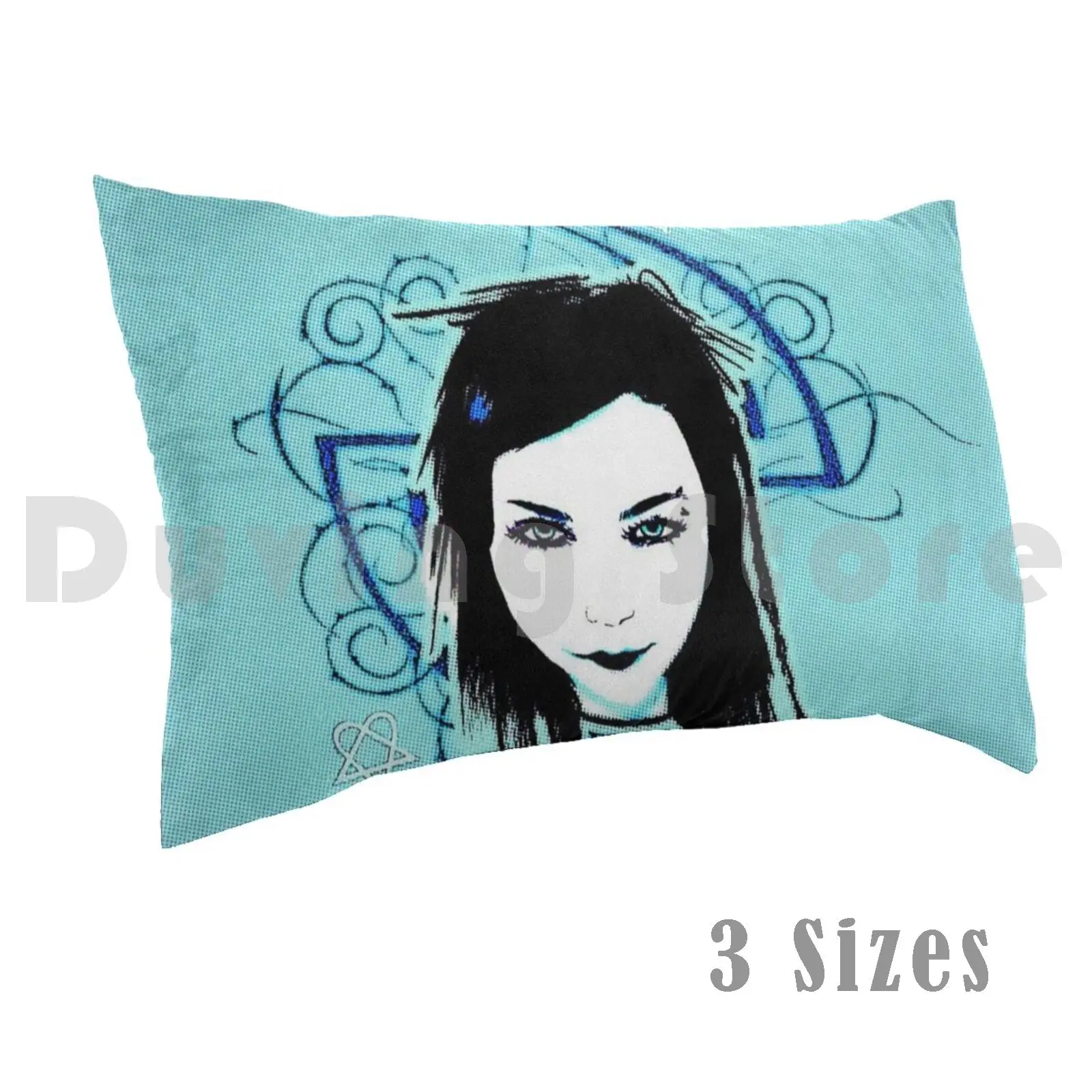 Wake Me Up InsidePillow case Goth Goths Heart Gram Him Amy Lee Art Fallen 2000s Mall Goth Bring Me