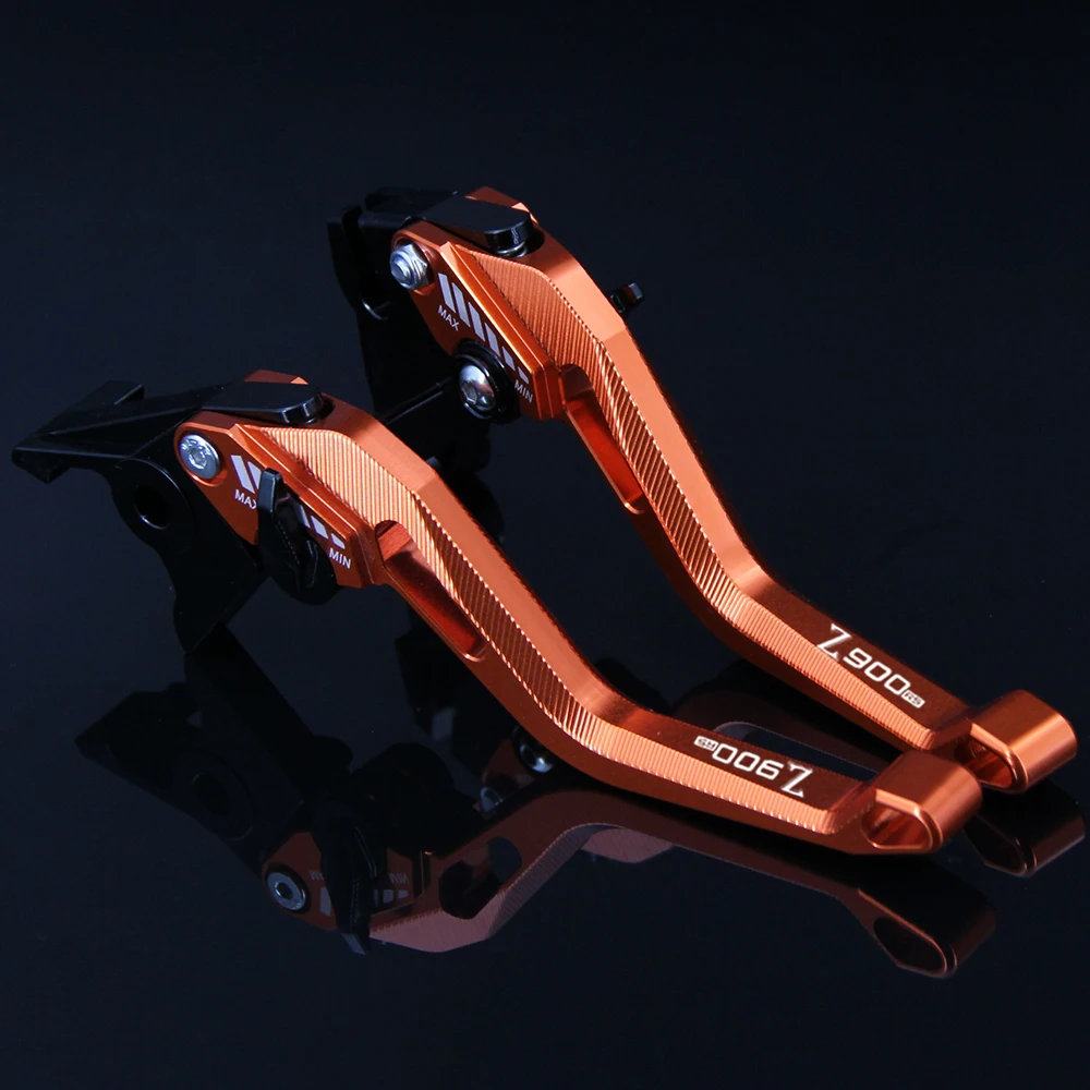 

3D Rhombus Hollow Design Patent Adjustable Motorcycle CNC Brake Clutch Levers For Kawasaki Z900 RS Z900RS 2018