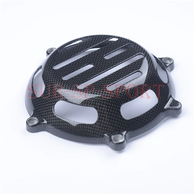 Clutch Cover (Dry Clutch)  For ALL Ducati  Full Carbon Fiber 100%   Protection