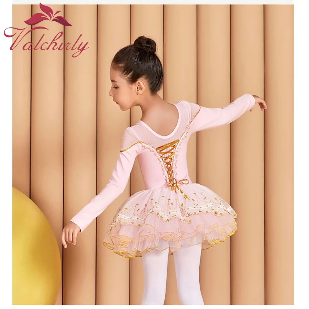 Elegant Ballet Skirt Performance Pure Cotton Dance Piece Net Yarn Practice Clothes