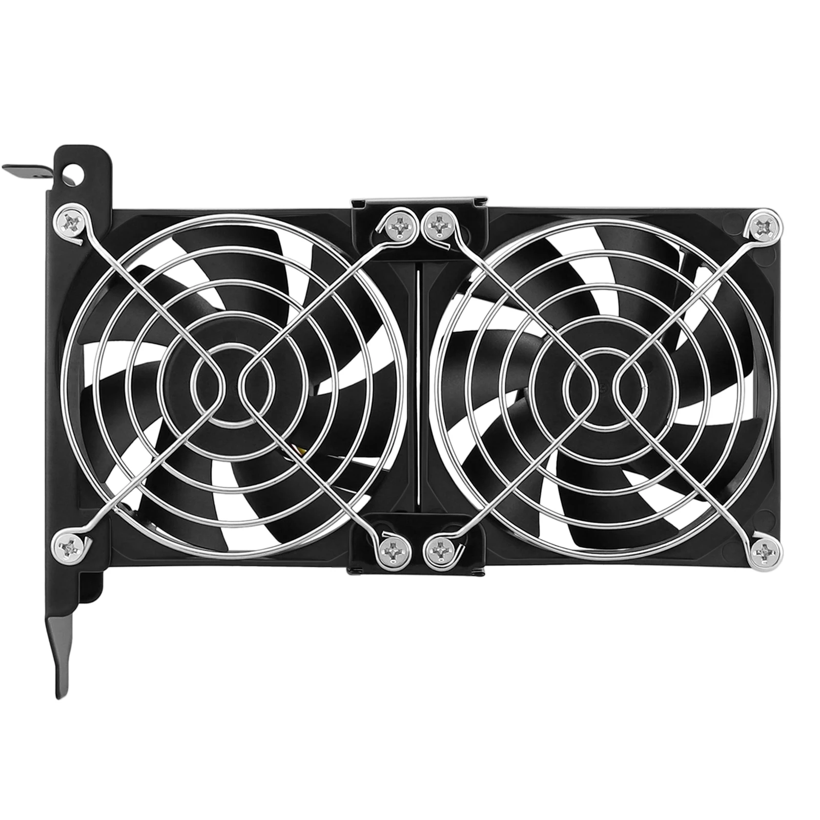 Gdstime Universal VGA Cooler 80MM 90MM Ultra Quiet Desktop Computer Chassis PCI Graphics Card Double Fan&Triple Fan Radiator