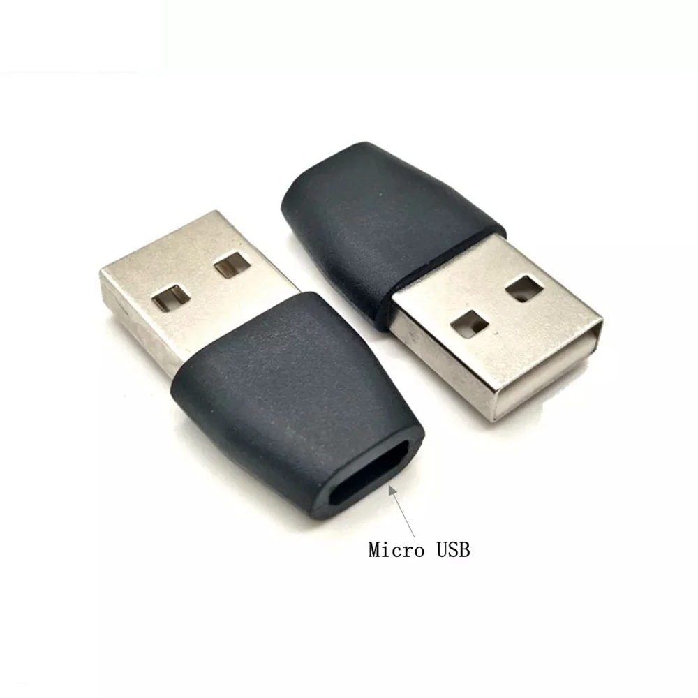 1 / 2pcs / 5pcs usb 2,0 a stecker auf micro USB 2,0 B 5-pin jack adapter stecker, geeignet für Samsung Xiaomi Huawei handy