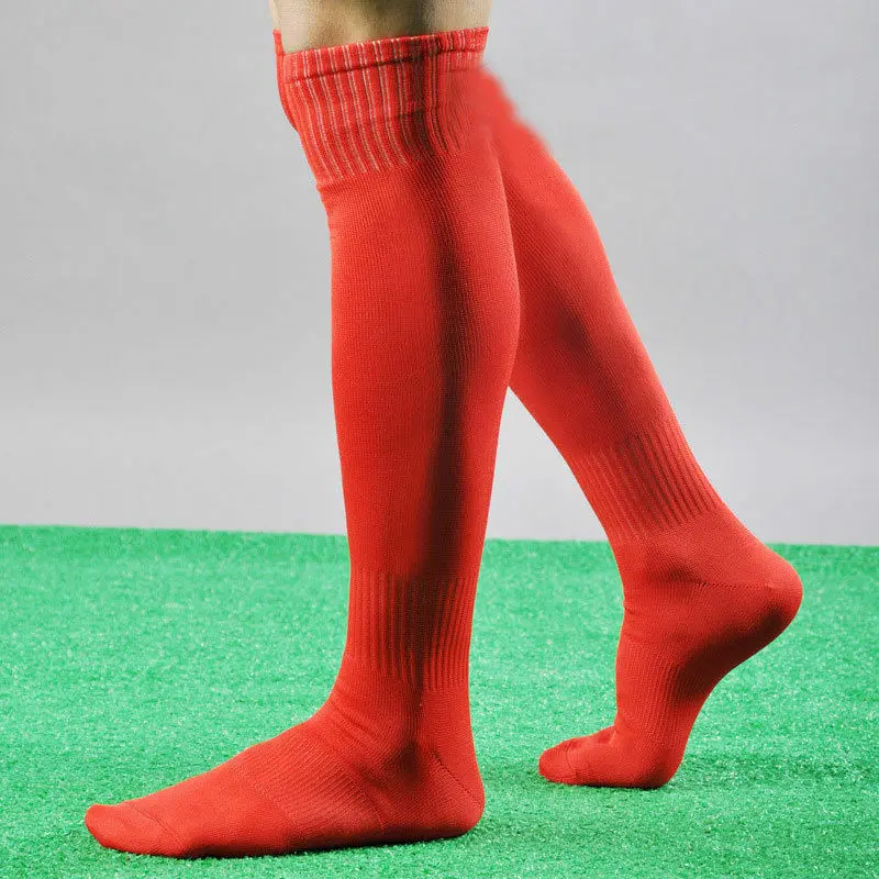 Men Sport Football Soccer Long Socks Over Knee High Sock Baseball Hockey Sports Socks Breathable Outdoor Running Socks