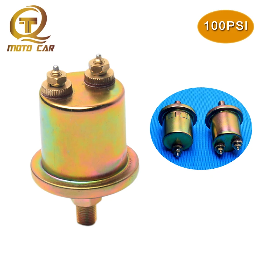 Engine Oil Pressure Sensor Gauge Switch 1/8 NPT 100PSI 10MM for Perkins Murphy Meter Sensor Boat Truck 05701857 bulldozer Parts