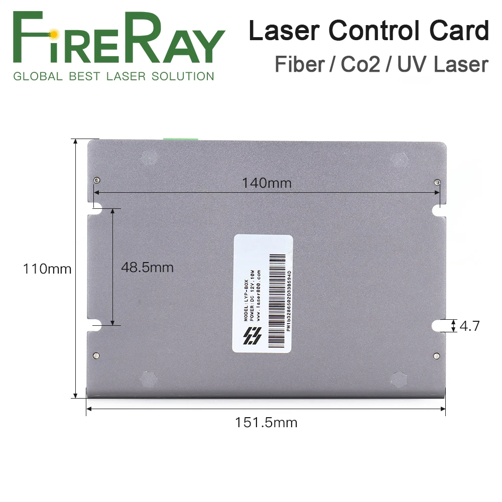 FireRay Fiber Laser Control Card 12-24V for Fiber Laser Source Raycus MAX IPG Fiber Laser Marking Machine