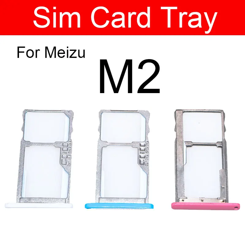 

Держатель лотка для sim-карты для Meizu M2 M2 Mini M2mini M578CA Micro SD устройство для чтения sim-карт слот для гнезда Запасные Запчасти