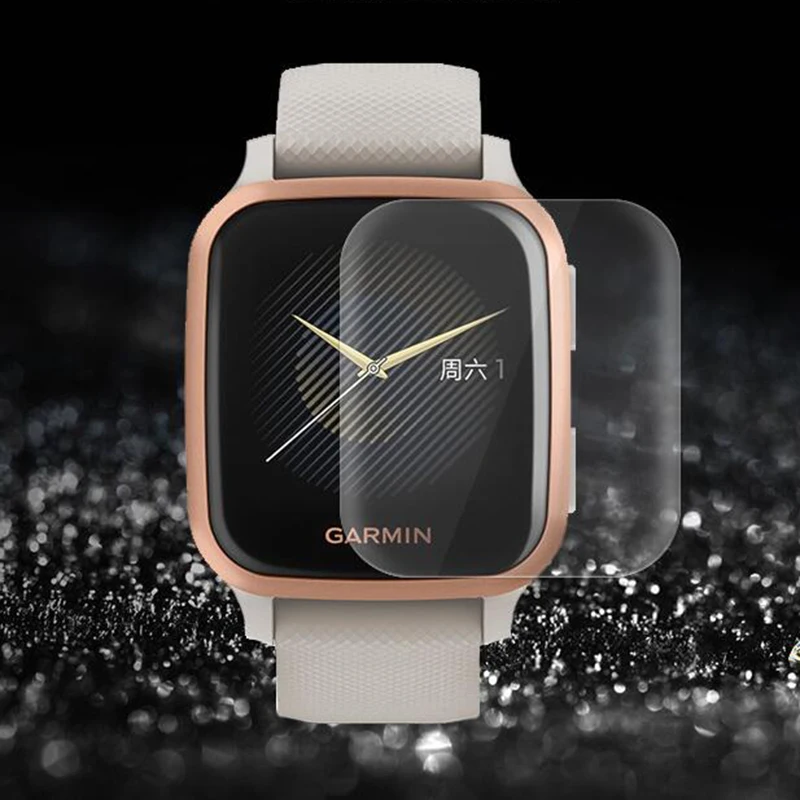 Bộ 5 TPU Trong Suốt Màng Bảo Vệ Đồng Hồ Thông Minh Smartwatch Full Dành Cho Garmin Venu SQ/SQ 2 Âm Nhạc Thể Thao Thông Minh đồng Hồ Sq2 Tấm Bảo Vệ Màn Hình