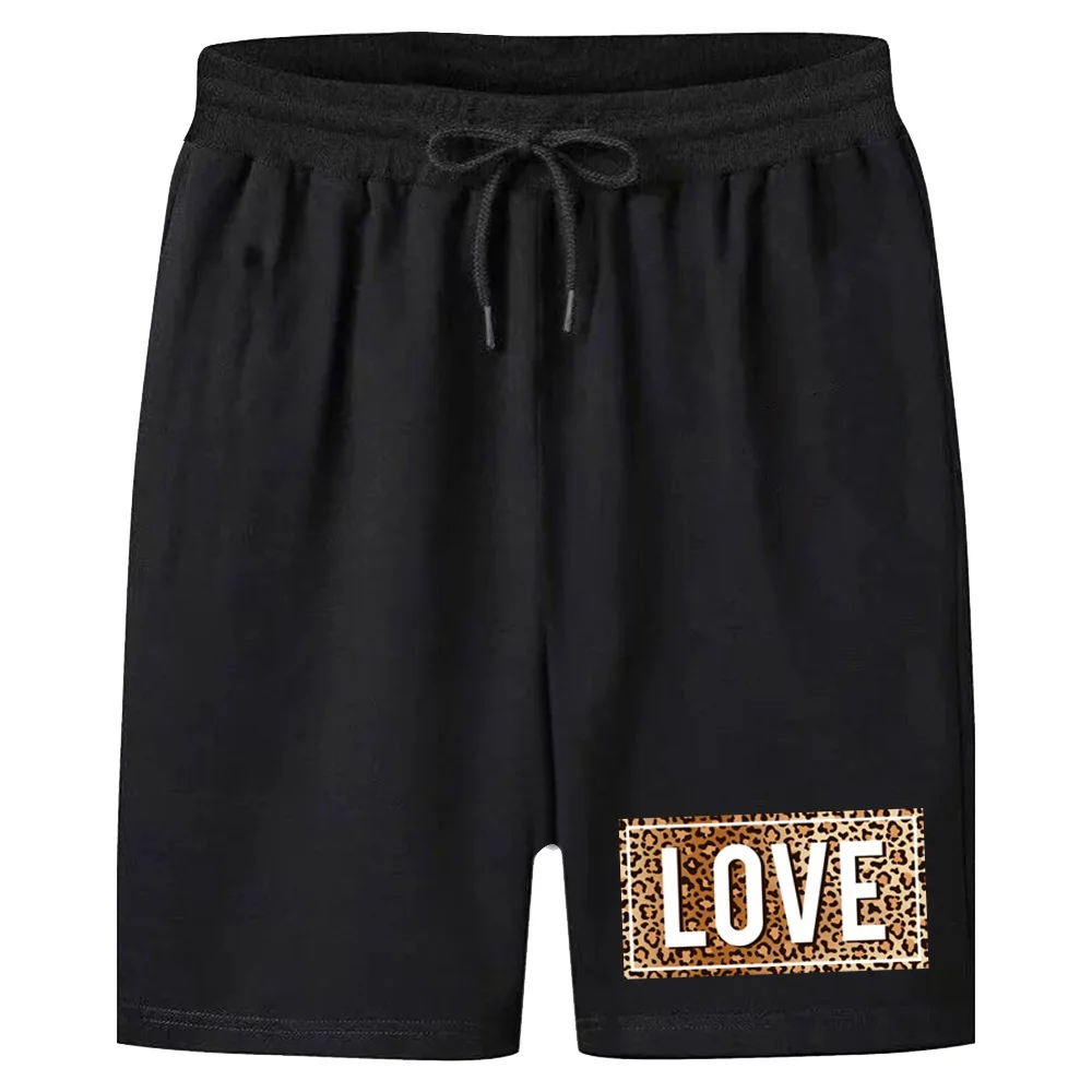 Men Shorts Joggers Sweatpants Casual Pocket Drawstring Elastic Waist Summer Comfortable Fitness Breathable Shorts Male Newest