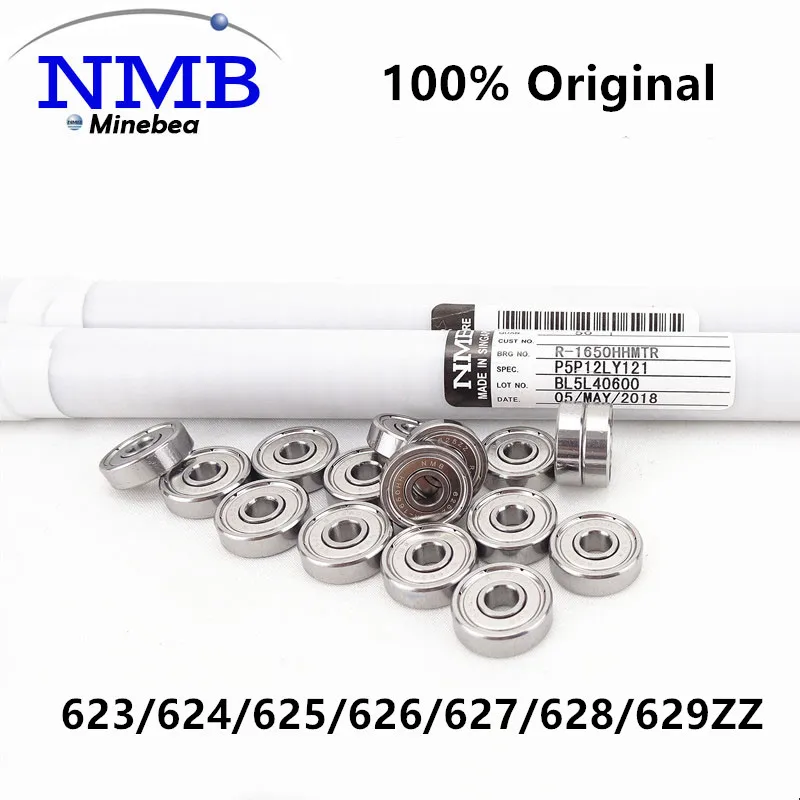 

50pcs NMB high speed bearing R-1030ZZ R-1340HH R-1650HH R-1960ZZ R-2270ZZ R-2480KK R-2690ZZ 623 624 625 626 627 628 629 ZZ