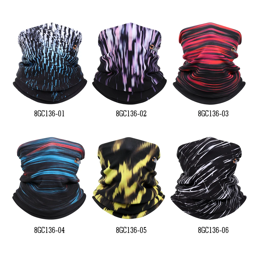 Winter Fleece Motorcycle Balaclava Half Face Mask Neck Warmer Gaiter Moto Motorbike Tube Scarf Ski Windproof Bandana Men Women