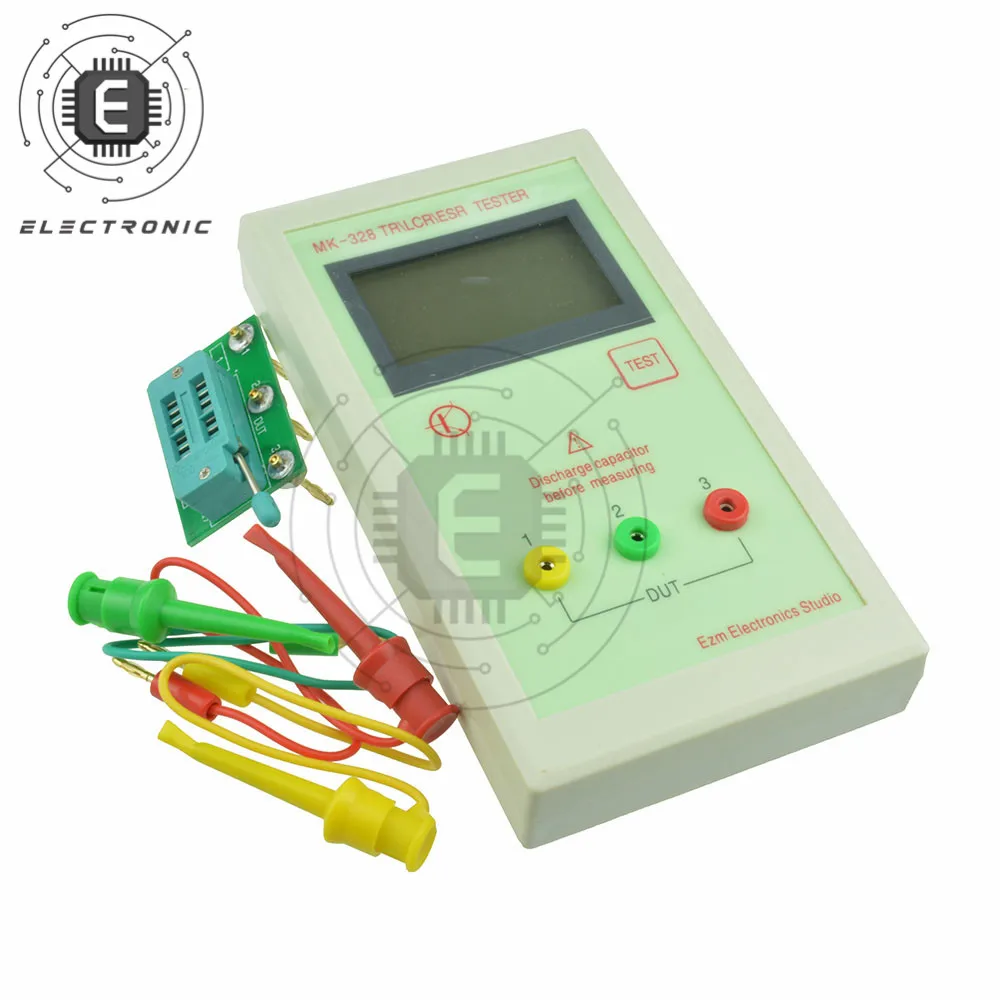 

MK-328 ESR Transistor Tester Meter Inductance Capacitance Resistance LCR TEST MOS/PNP/NPN Automatic Detection