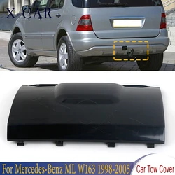 X-CAR Black Rear Bumper Tow Hook Cover Cap A1638801105 For Mercedes-Benz ML W163 1998 1999 2000 2001 2002 2003 2004 2005