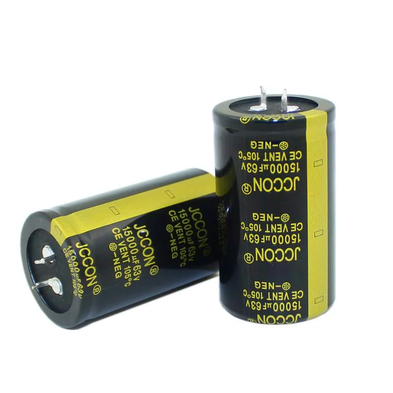 

63v15000UF 15000UF 63V Low ESR high frequency aluminum electrolytic capacitor 35X50MM