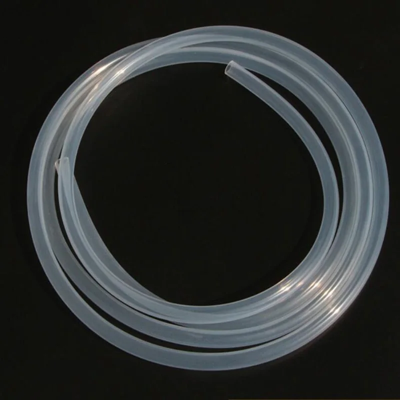 1 Meter Food Grade Transparent Silicon Rubber Hose 4 5 6 7 8 10 12 13 14 16 19 20 25 26 31mm Out Diameter Flexible Silicon Tube