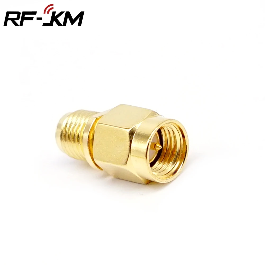 2 Stuks Rf Coax Coax Adapter Sma Male Naar Rp Sma Vrouwelijke Connector