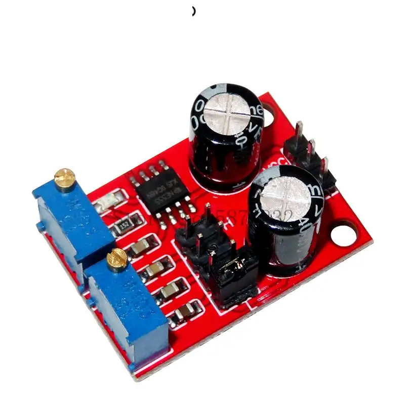 NE555 Adjustable Frequency Pulse Generator Module Stepper Motor Drive Board for Arduino Smart Car Square Wave Signal Control