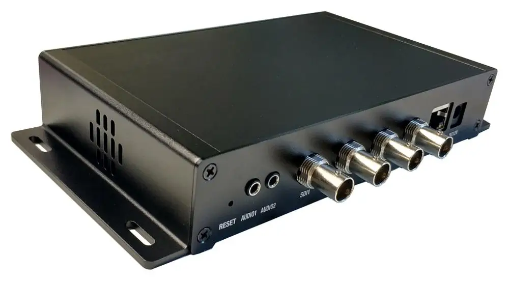 4 Channel H.265/264 1080P SDI Video Encoder HTTP RTSP RTMP UDP ONVIF to IPTV NVR