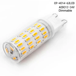 5 stücke 12v 24V Dimmbare LED lampada g4 G9 E14 BA15S led-lampe Kühl Warm Weiß Für Kristall kronleuchter Ersetzen 50w Halogen Lampe