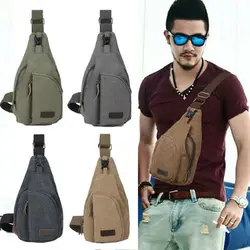 Men Women Crossbody Shoulder Bag Sling Chest Pack Sports Daily Travel