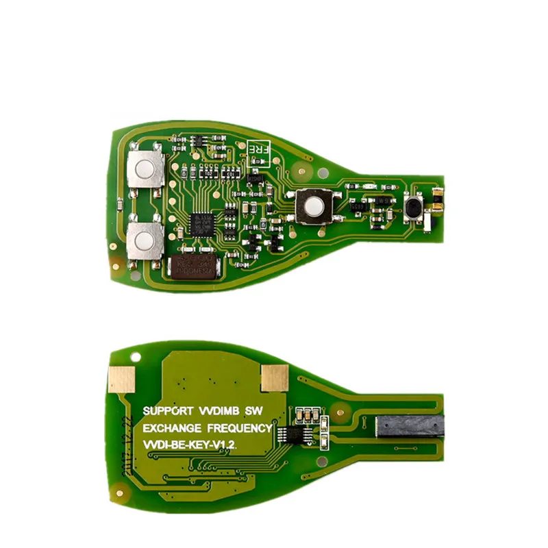 Shell chave esperto para o Benz de Mercedes, VVDI SEJA pro chave, 3/4 o botão com logotipo, 315 MHz, 433MHz, pode trocar o token do MB BGA