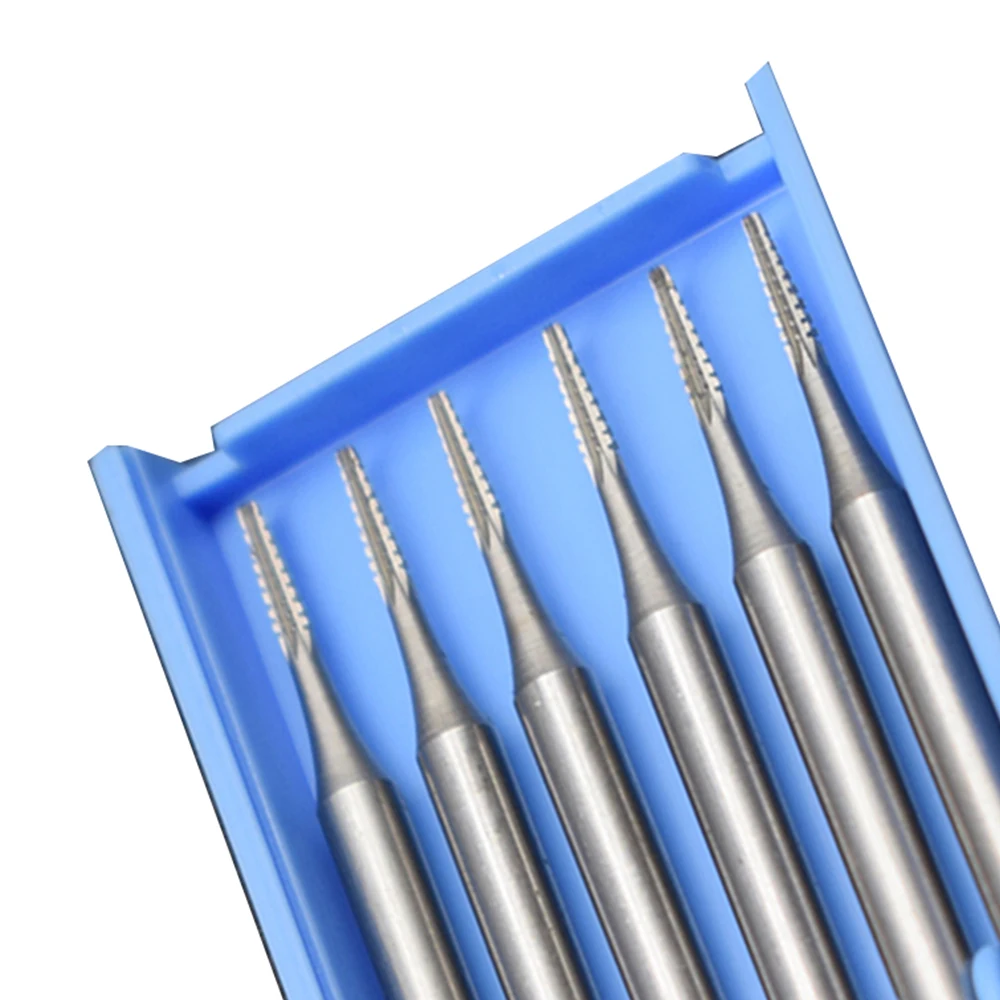 

6PCS Dental Tungsten Steel Carbide Burs Fissure Drill Bit For High Speed Handpiece Jewelry Tools