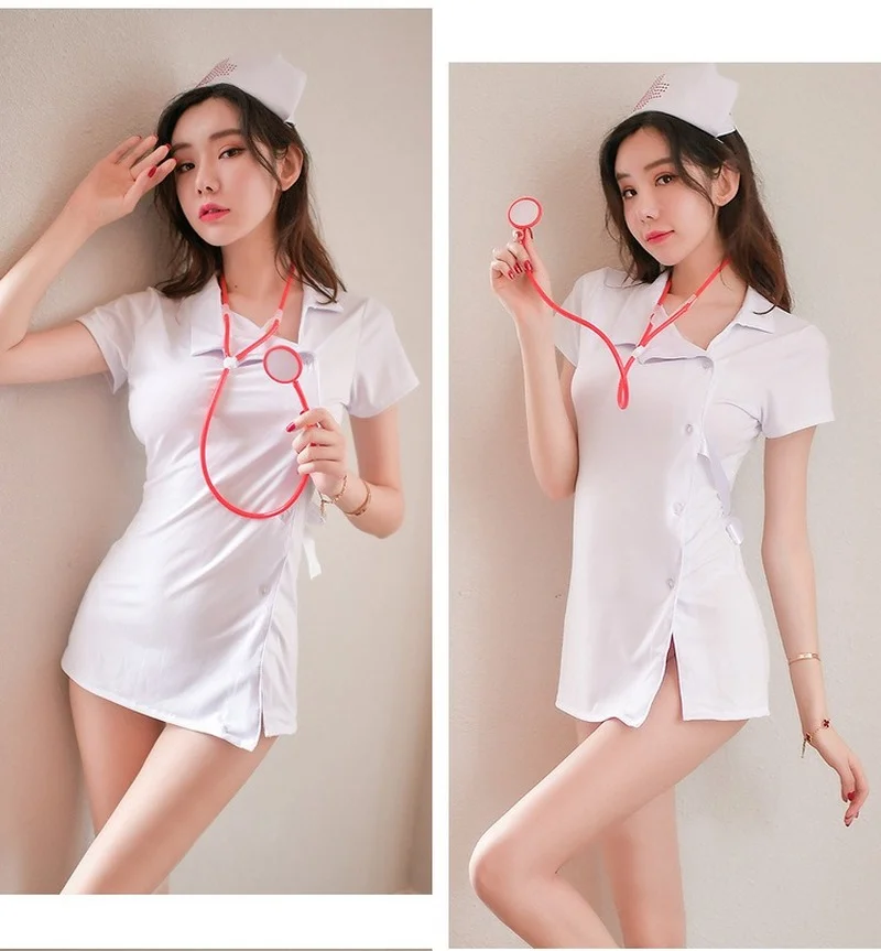 ملابس داخلية مثيرة زي الممرضة زي ملابس نوم للإغواء ملابس نوم بيبي دول مثيرة ملابس نوم مثيرة للإباحية ملابس جنسية للنساء