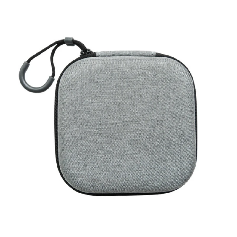 Bolsa de auriculares Portátil con Bluetooth y Cable, estuche de almacenamiento protector con cremallera, organizador de cables Usb, caja de auriculares con cuerda de mano