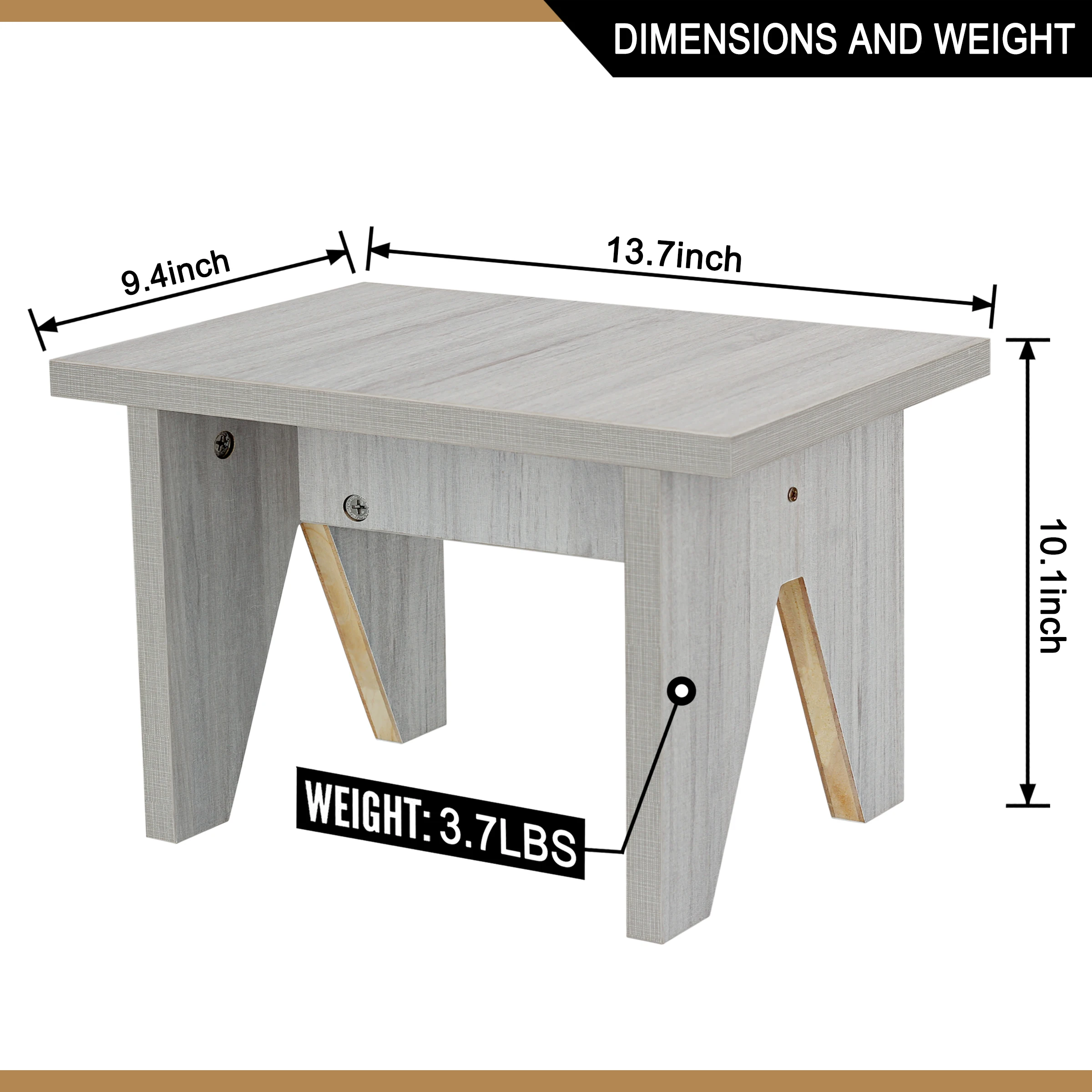 Multi-Function Solid Wood Shoe Bench Stool Children'S Adult Stool Living Room Home Small Bench Sofa Tea Table Chair On-Slip Bath