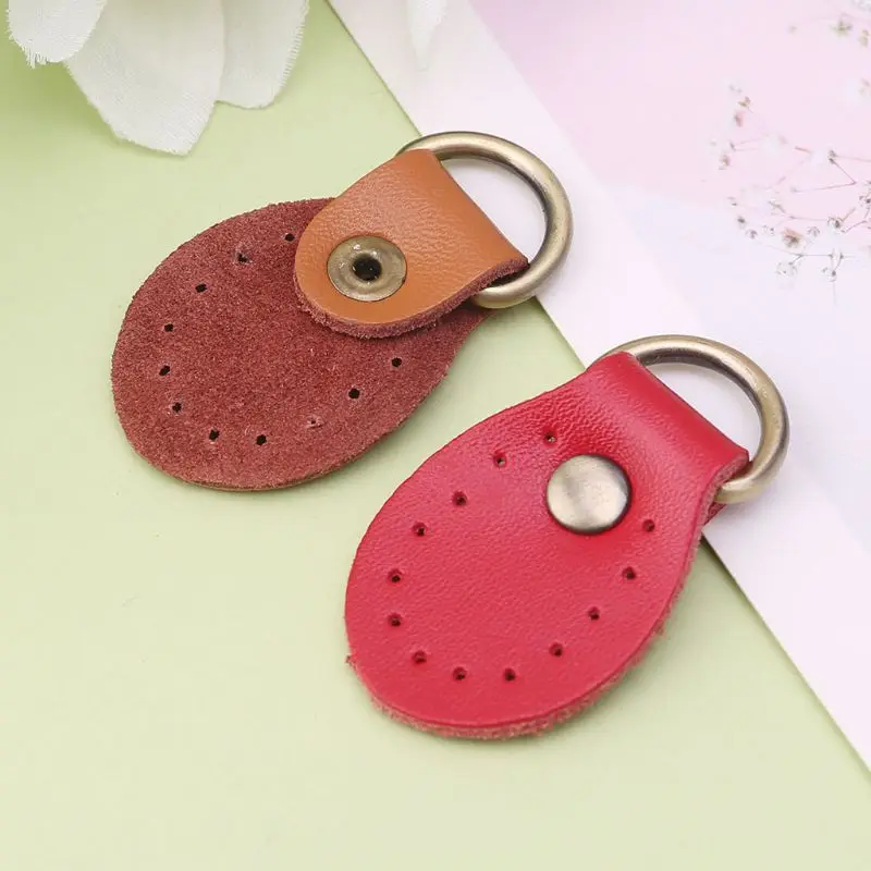 4pcs Fashion Leather Handmade Buckle Replacement for DIY Handbag Shoulder Bag Backpack Block Lock Accessories