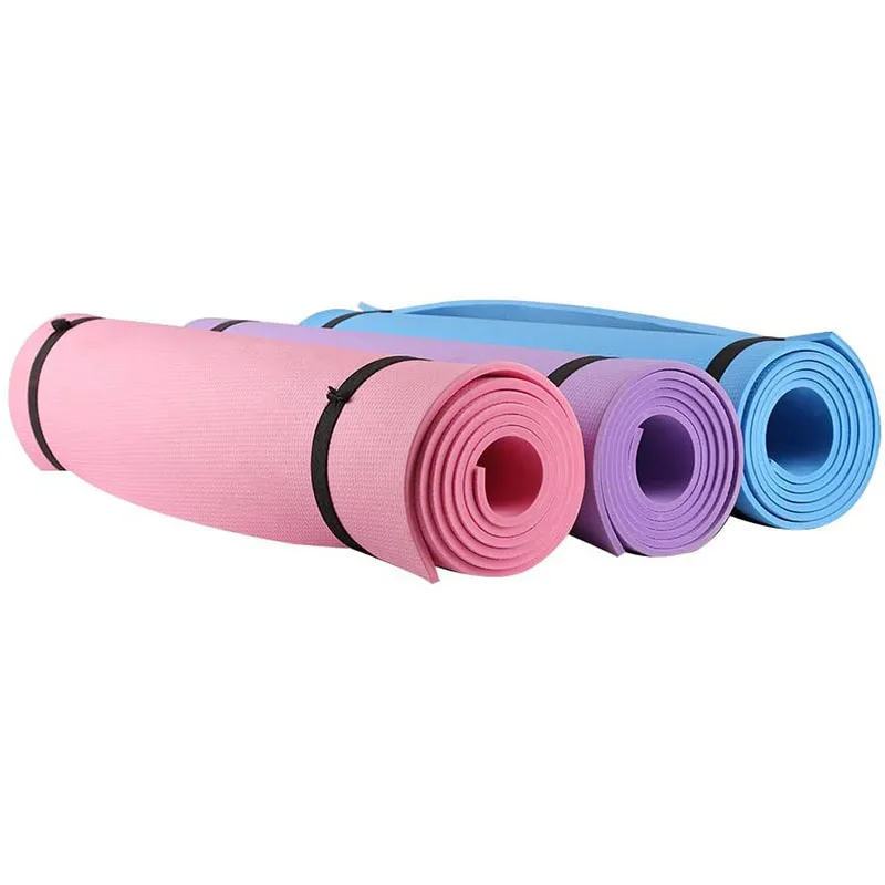 173*61cm Yoga Mat Fitness Mats Non-slip Carpets Sports Gymnastic Mat EVA Rugs For Yoga Exercise Gym Pilates 6MM Thick Tasteless