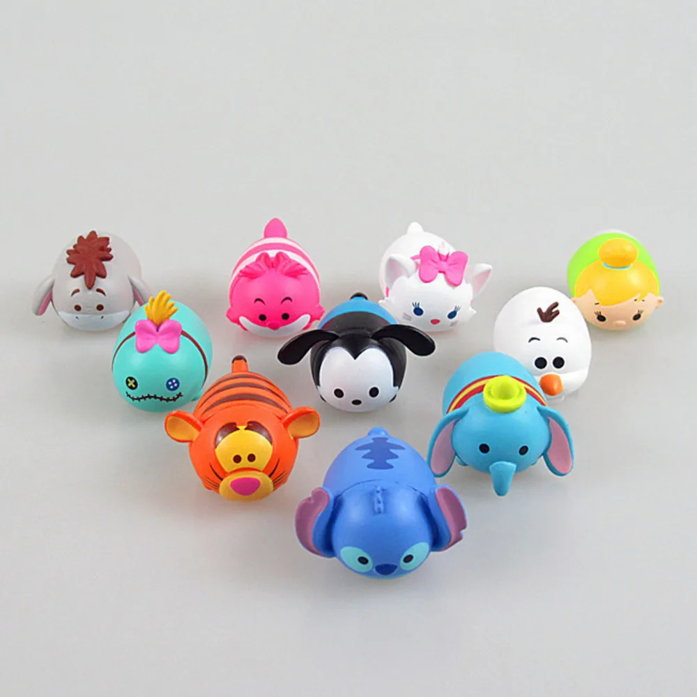 

10pcs/set Mini Mickey Dumbo PVC Tsum action figure Dolls Collection Model Toy For Christmas Gift Children Kids Birthday Doll Toy