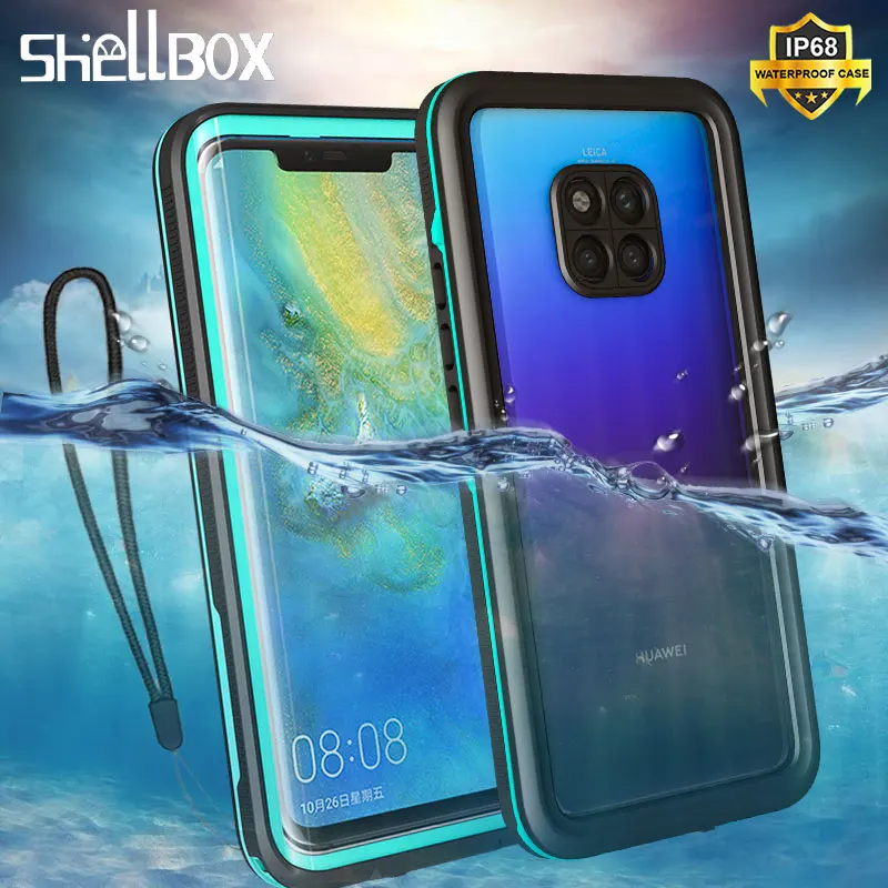 For Huawei Mate30 Pro P30 Waterproof IP68 Diving  Dustproof Phone Case for Huawei Mate 20 Pro Full Sealed Outdoor Sport Coque