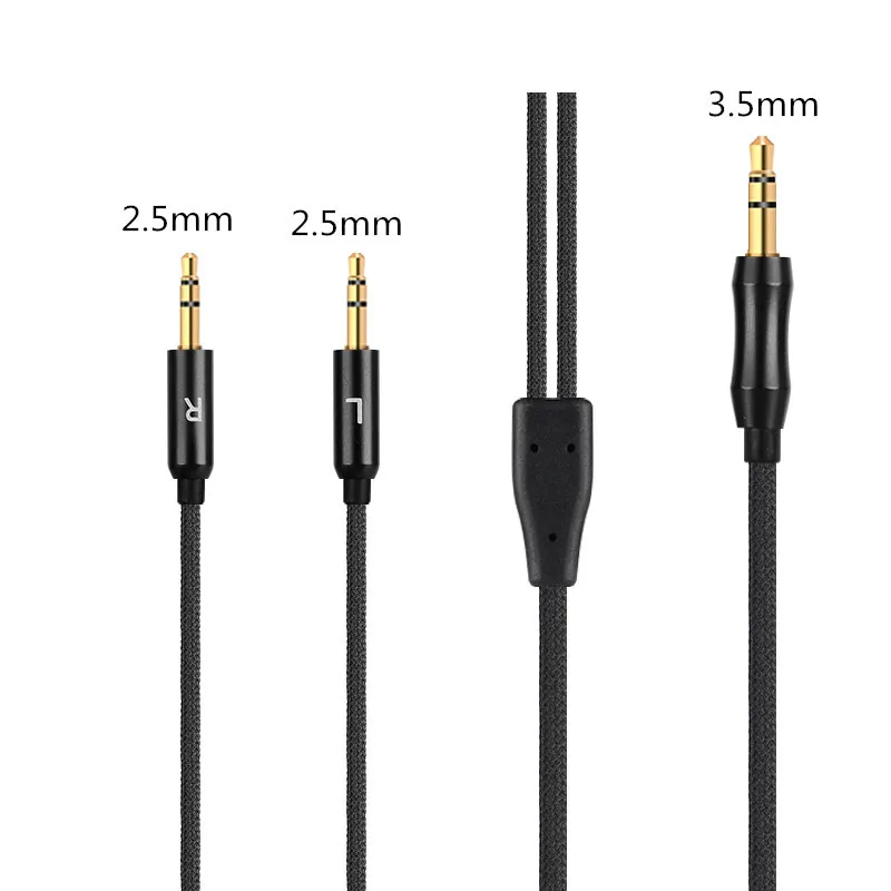 El cable de actualización de auriculares está disponible para The Sol Republic Wheat V8 V10 V12 X3 controlado por línea
