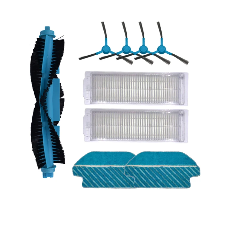 Cecotec Conga 3290 3490 3690 진공 청소기 예비 부품 측면 브러시 교체 키트 용 HEPA 필터 롤러 브러시 걸레 패드 천