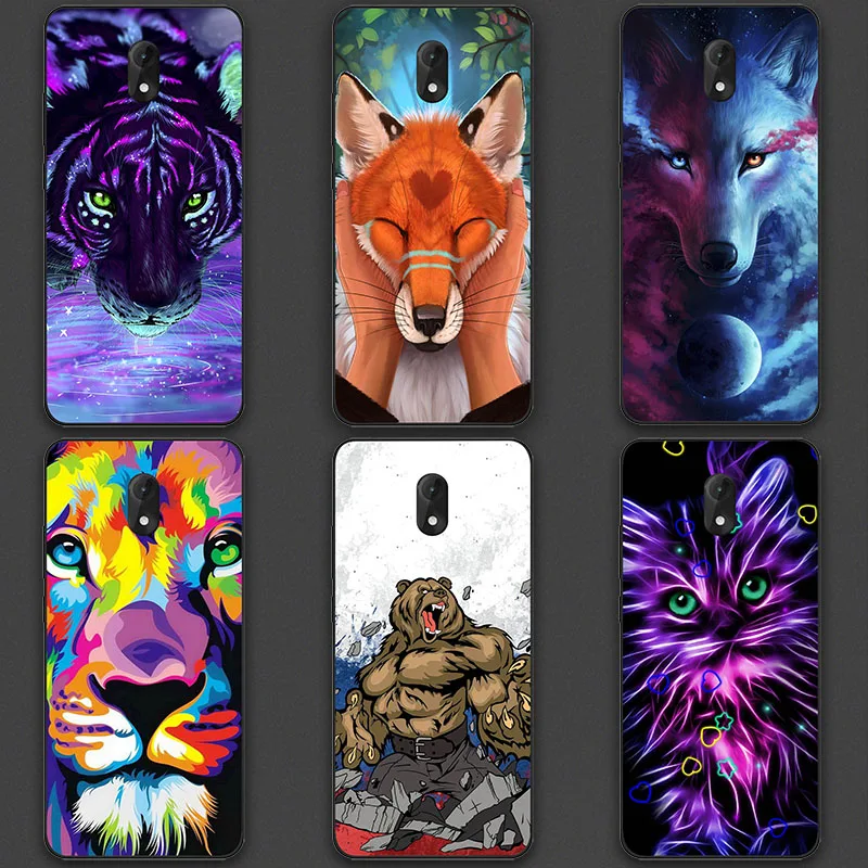 For Wiko Lenny 5 Case 5.7'' Fashion silicone Soft Cute Back Cases for Wiko Lenny 5 Lenny5 Phone Cover Protective Shells Coque